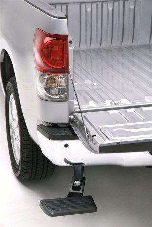 Toyota Tundra BedStep - Rear - AMP Research - Retractable - Black - `07-`13 Toyota Tundra BedStep - Rear - AMP Research - Retractable - Black - `07-`13